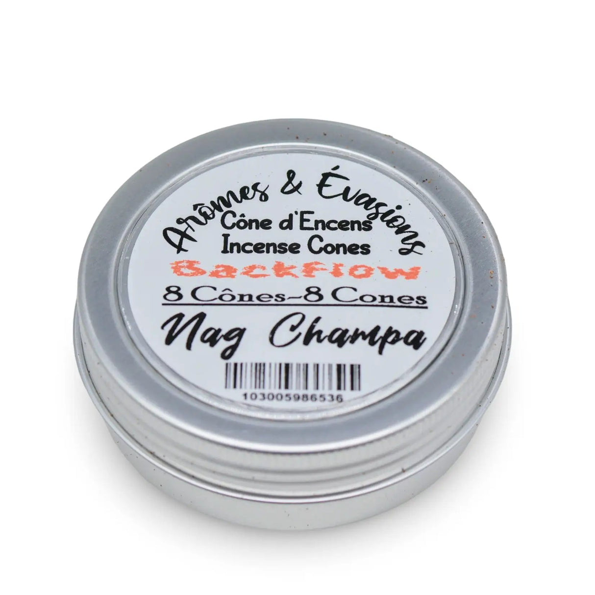 Incense - Backflow Cones - Nag Champa - 8 Cones