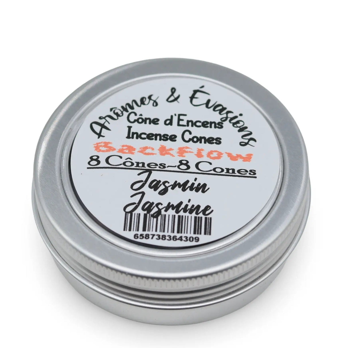 Incense - Backflow Cones - Jasmine - 8 Cones