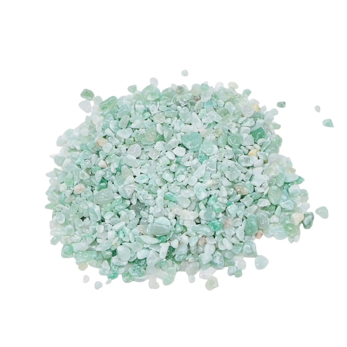 Stone - Rough Chips - Green Aventurine - 2 to 4mm 100 g