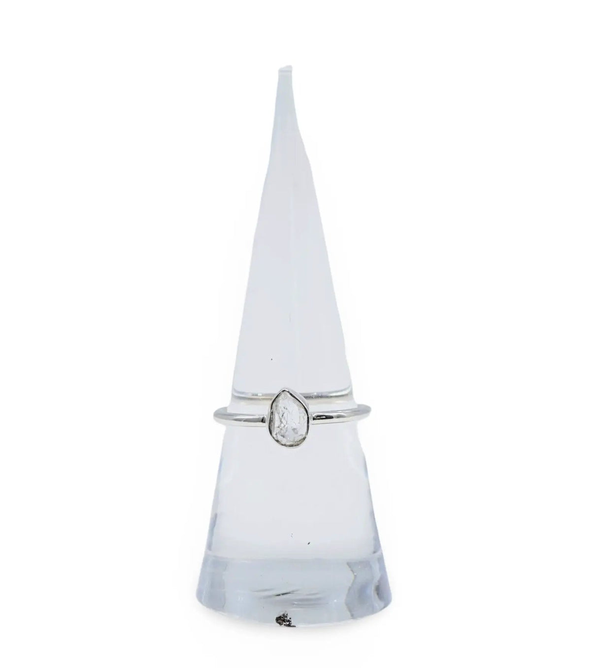 Ring - Assorted Shaped - Raw Herkimer Diamond on 925 sterling silver