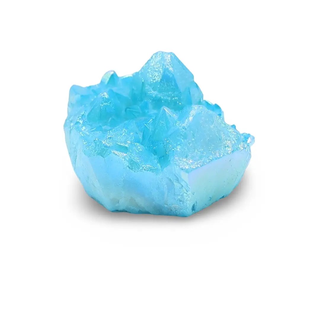 Cluster - Quartz Aura Aqua