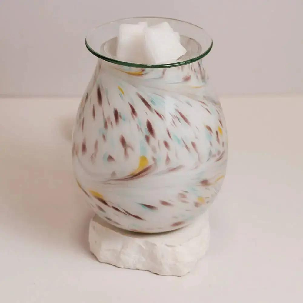 Diffuser - Electric Oil & Wax Cube Burner - River Glass - Tabletop