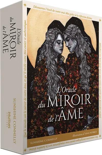 Astro Tarot Oracle deck L'Oracle du Miroir de l'Âme, French edition by Pür Sérénité; cover art features two women.