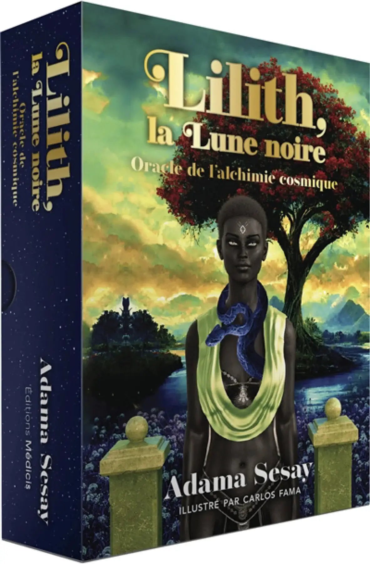 Astro Tarot Oracle Lilith, la Lune Noire deck by Pür Sérénité, French edition