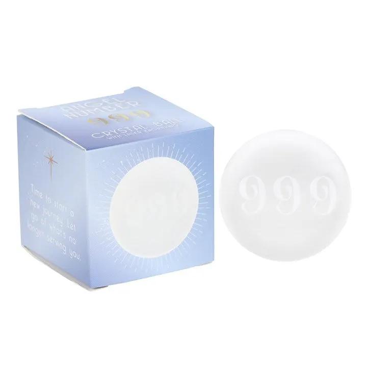 Sphere - Angel Number Crystal Balls - Your Choice 999