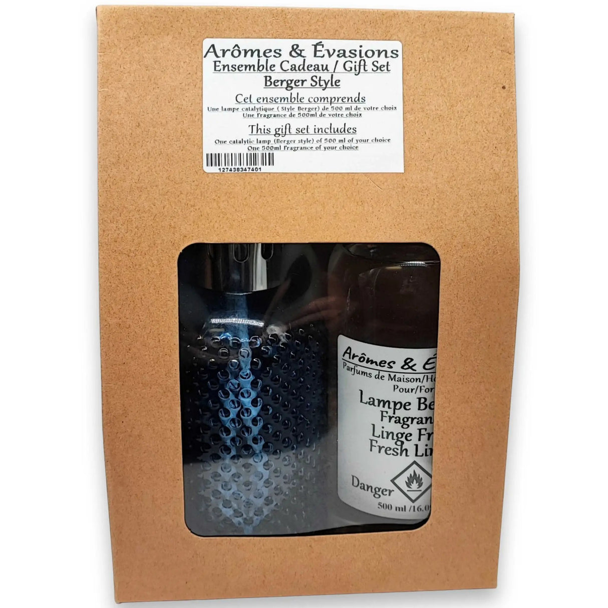 Berger Style -Catalytic Lamp & Refill Fragrance -Gift Set