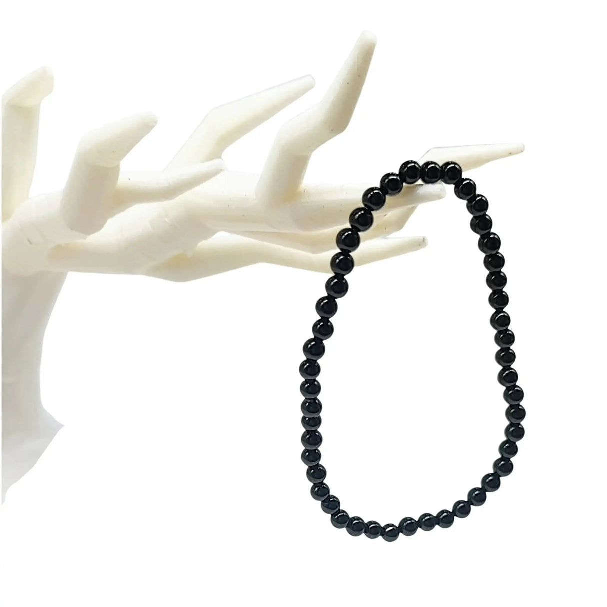 Bracelet -Black Onyx -4mm