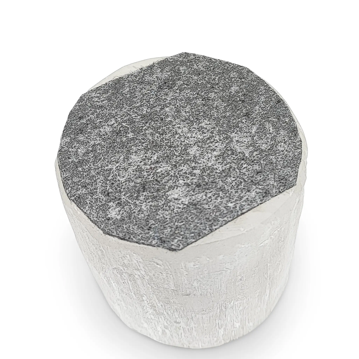 Candle Holder -Selenite Rounded