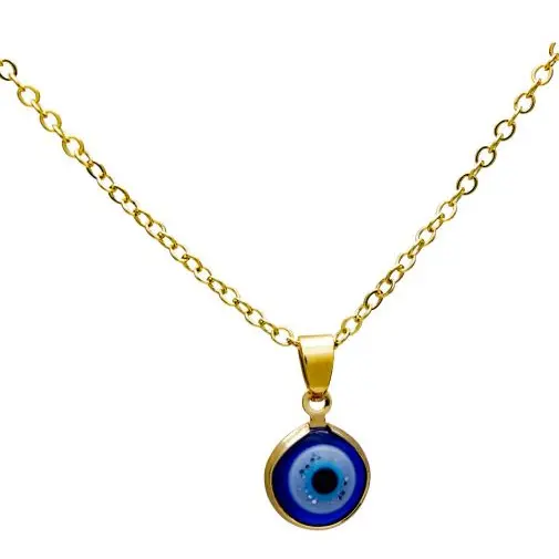 Necklace - Evil Eye Protection - Gold Chain - Pür Sérénité