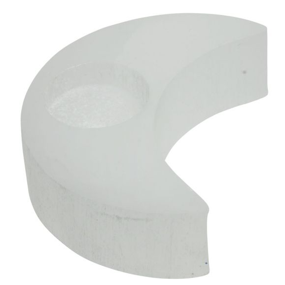 Candle Holder - Selenite - Moon