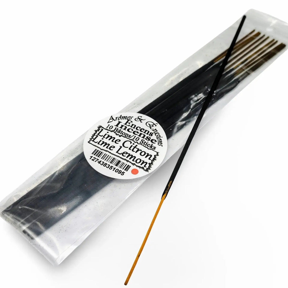 Incense Sticks - Lime Lemon - Pack of 10