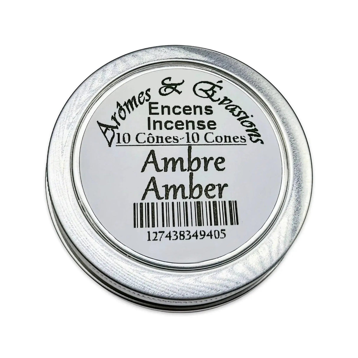 Incense Cones - Amber - 10 Cones