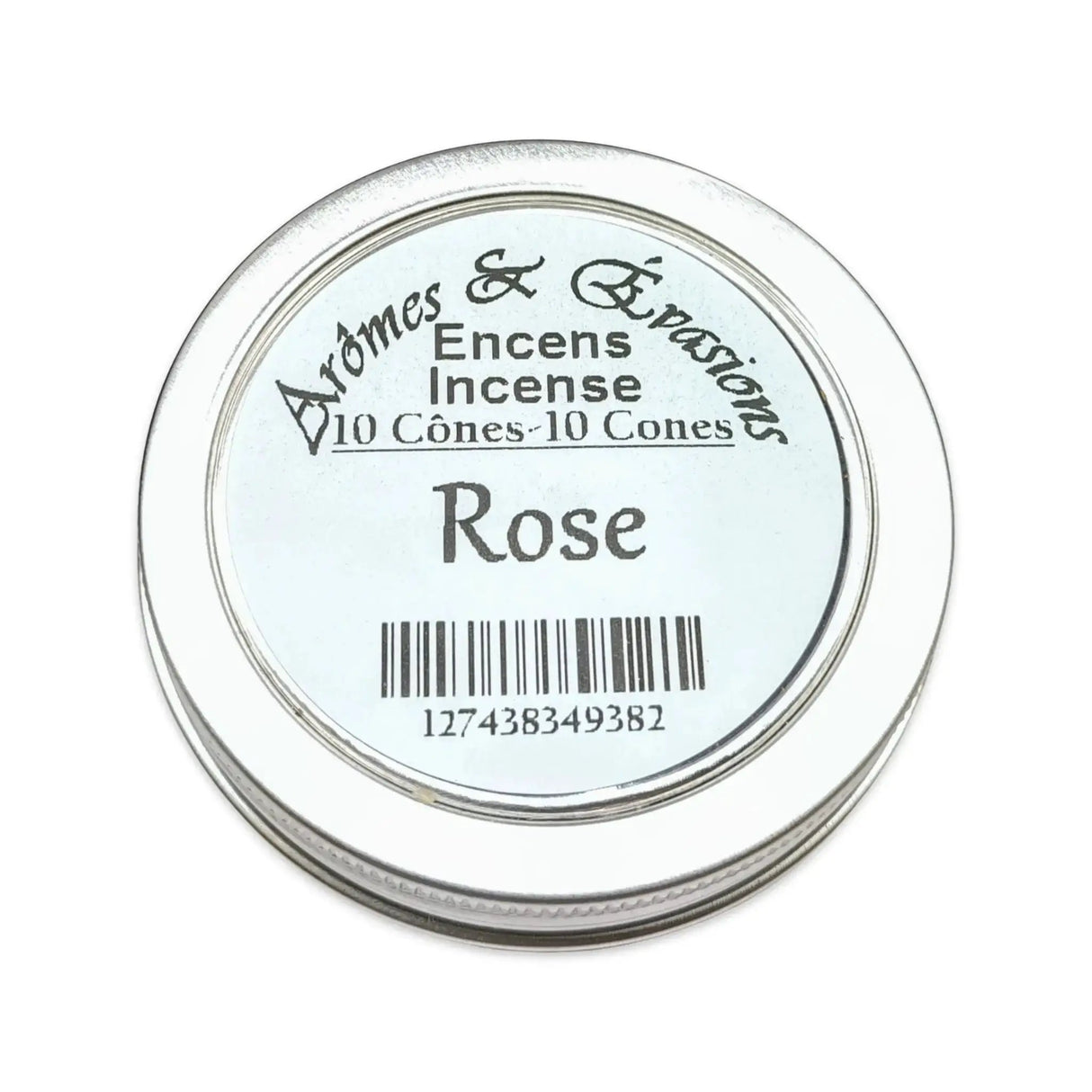 Incense Cones -Rose -10 Cones