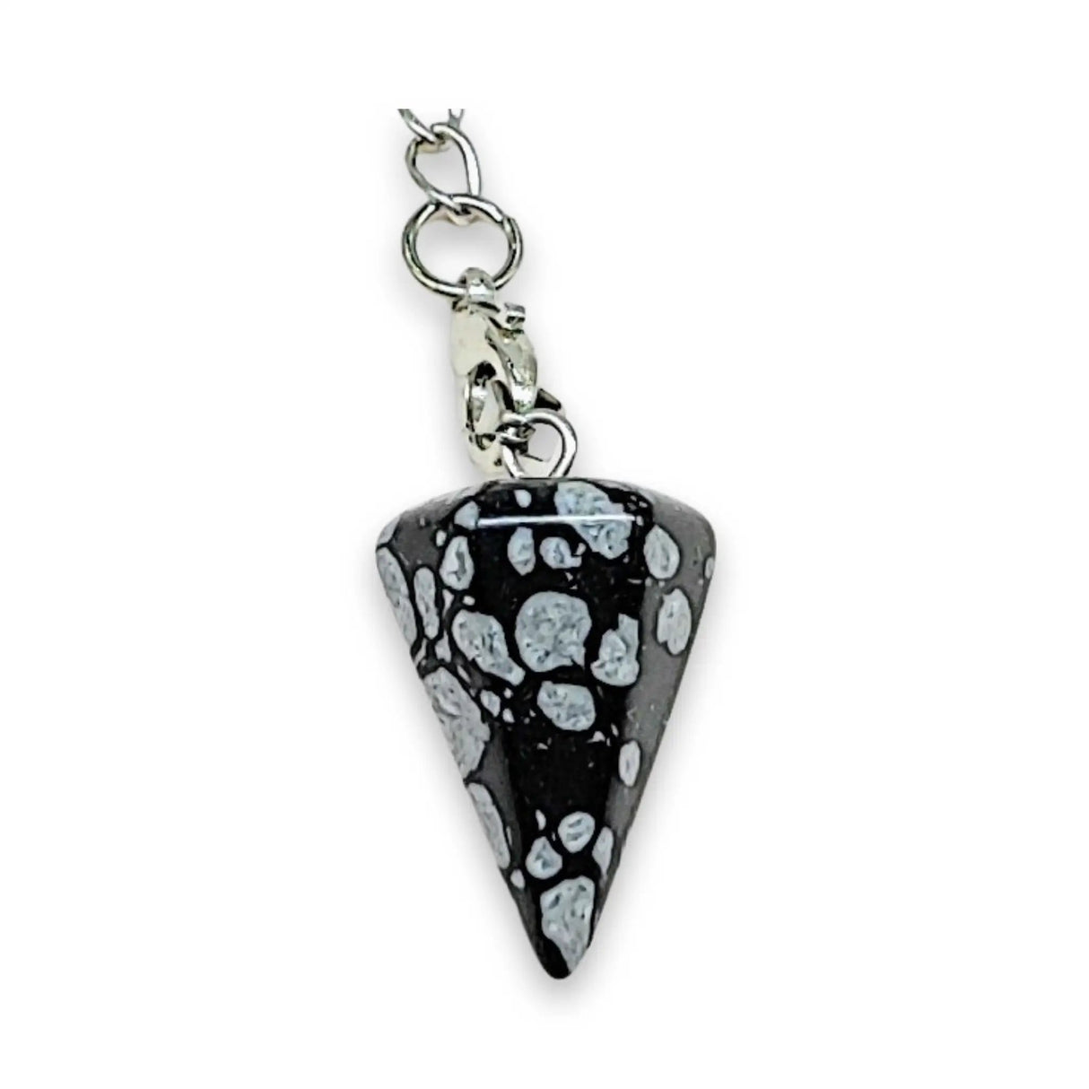 Pendulum - Mini Cone - Snowflake Obsidian