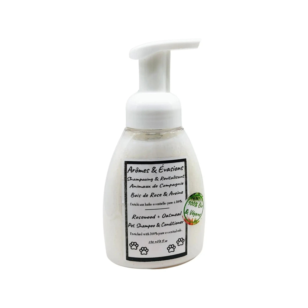 Pet Supplies -Pet Shampoo & Conditioner -Rosewood & Oatmeal
