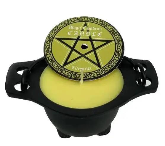 Ritual Candle -Magic Cauldron -Protection Citronella