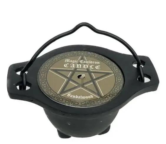 Ritual Candle -Magic Cauldron -Stress Relieve Sandalwood