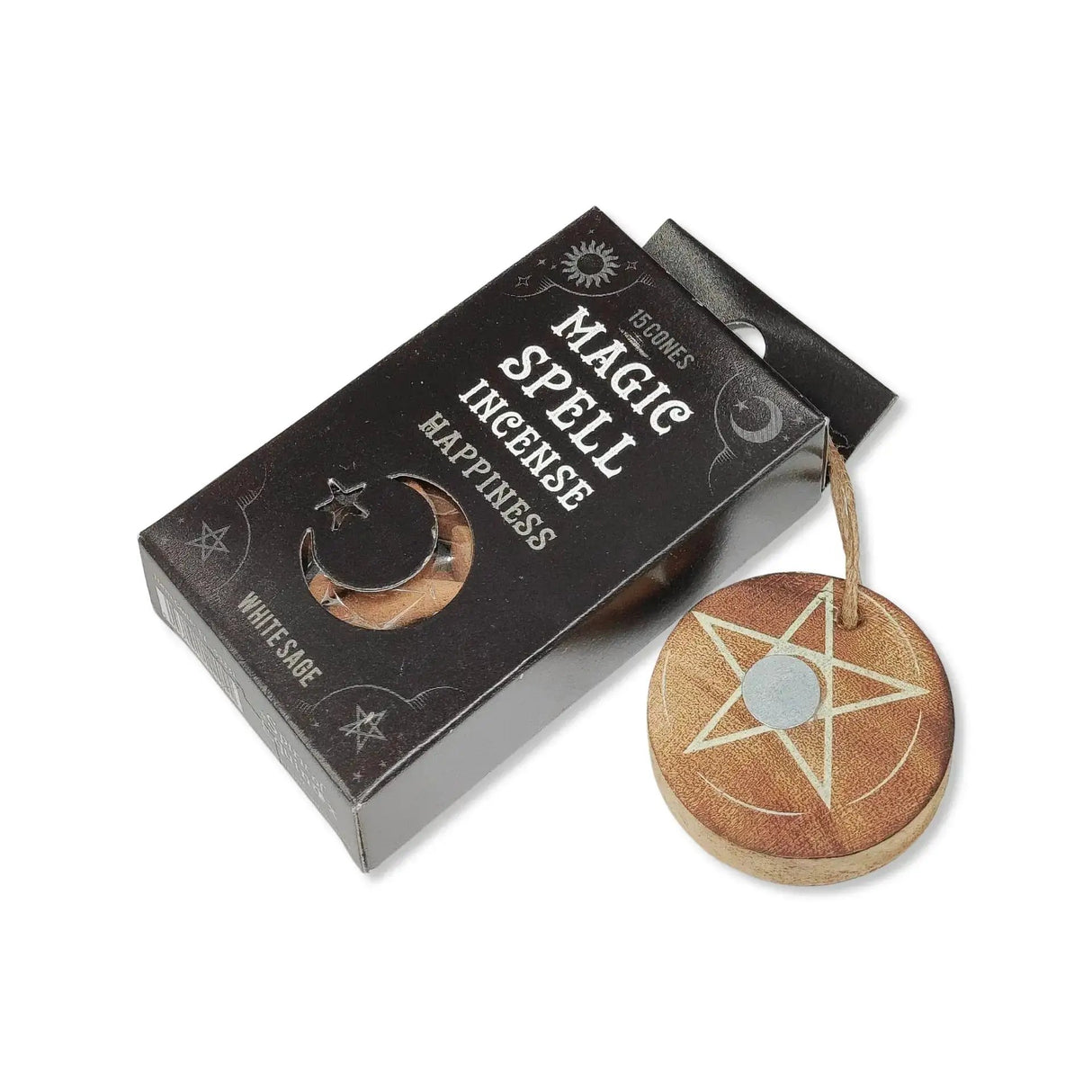 Ritual Incense Box -Magic Spell -Incense Cones White Sage for Happiness
