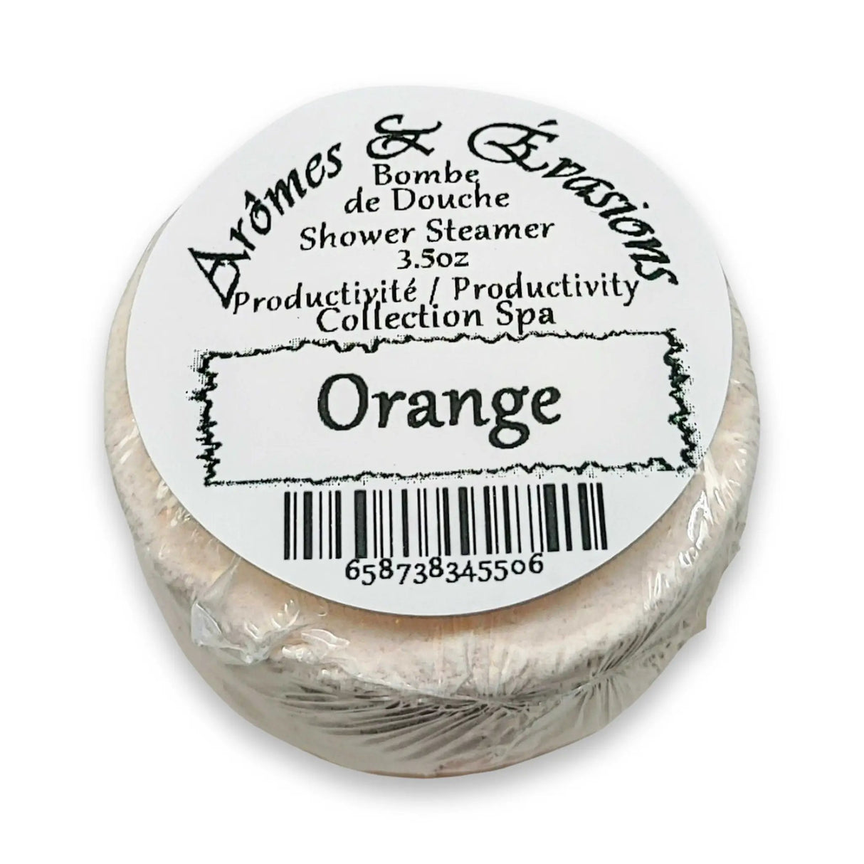 Shower Steamer -Spa Collection -Productivity -Orange