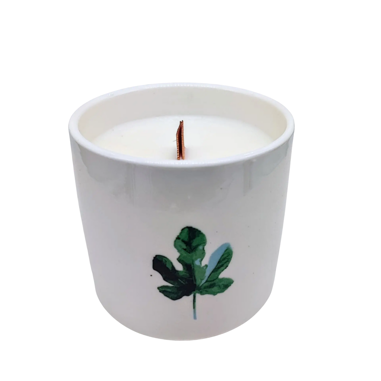 Scented Soy Candle - Botanical Garden - Marsh Viola Green Leaf 1
