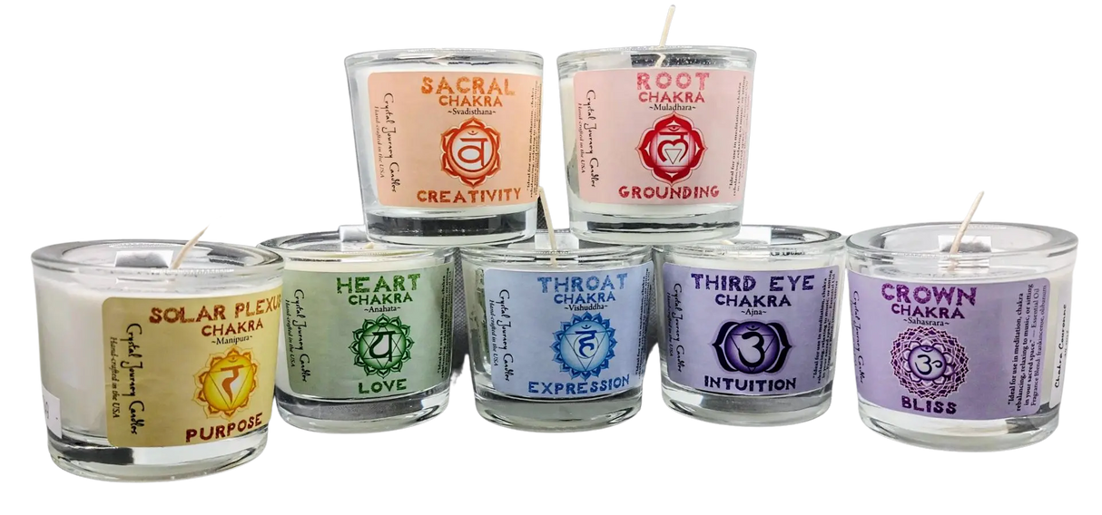 Soy Candle - Chakra 7 - Crown - 3.5oz