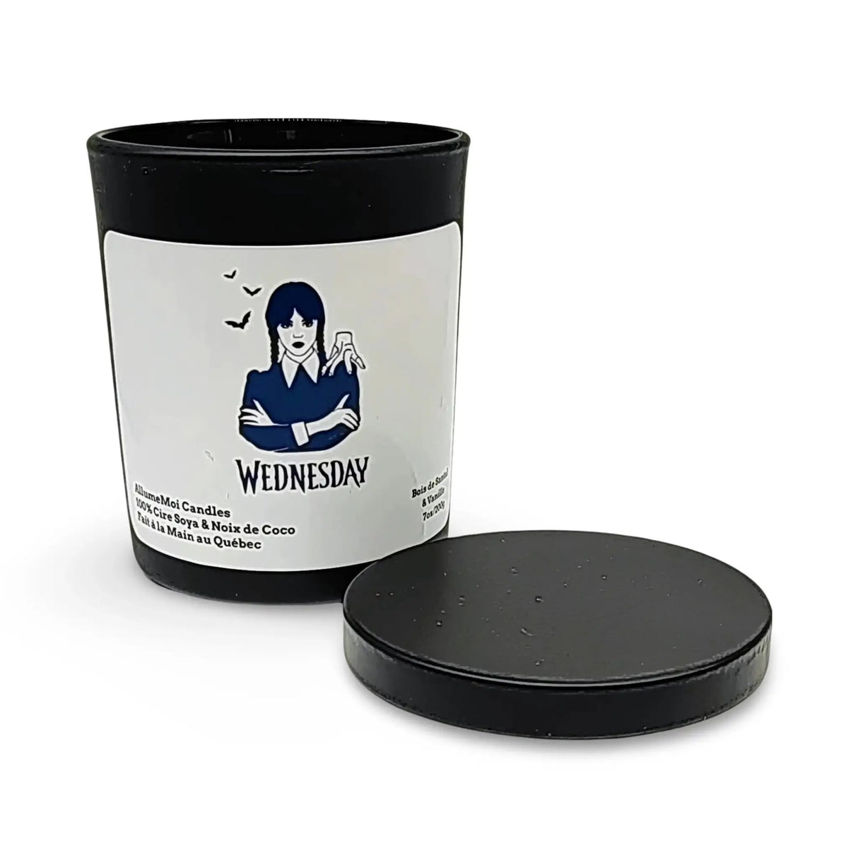 Soy Candle -Wenesday -Sandal Vanilla -7oz