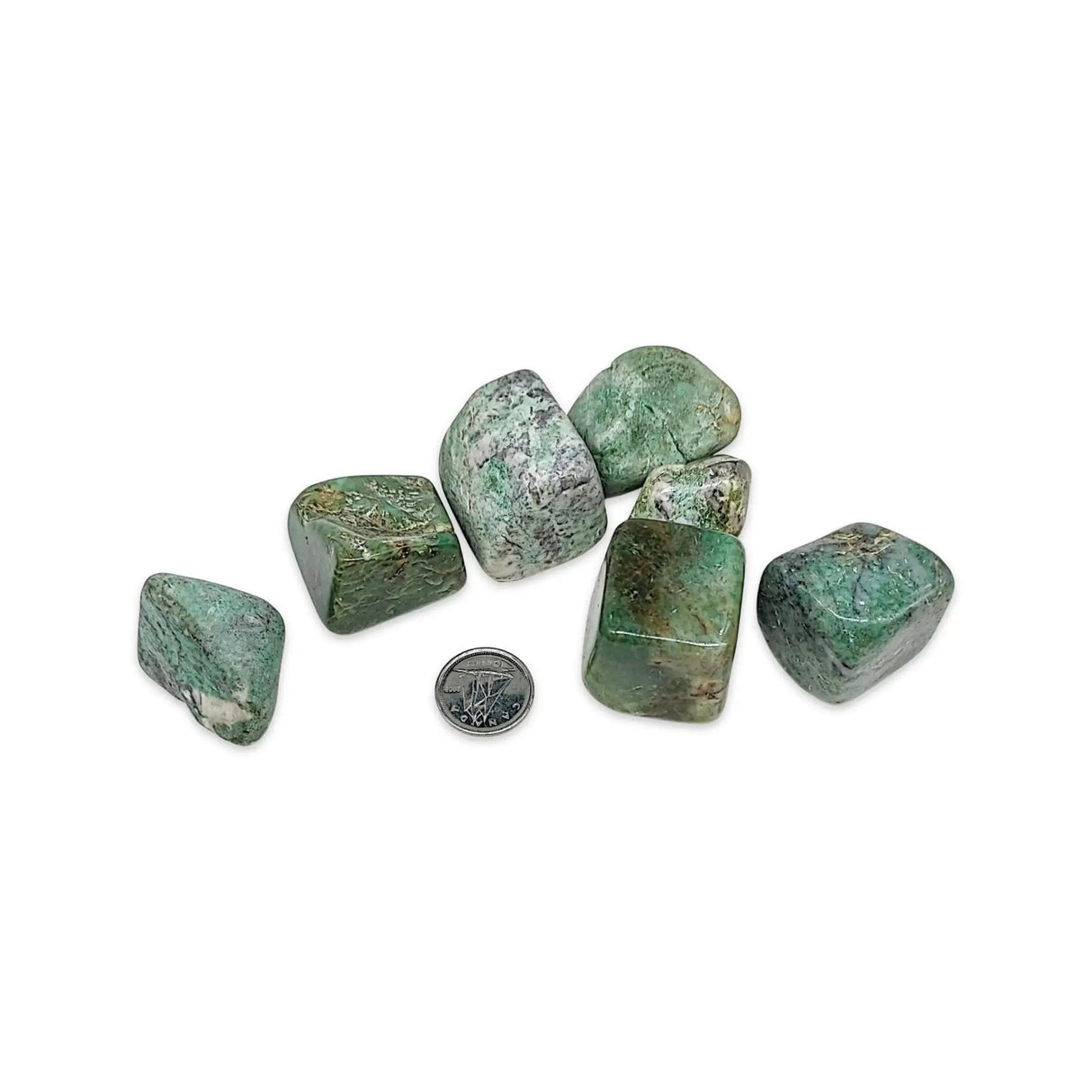 Stone - African Jade (VERDITE) - Tumbled