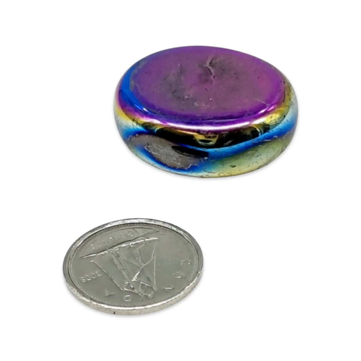 Stone - Rainbow Magnetic Hematite - Tumbled