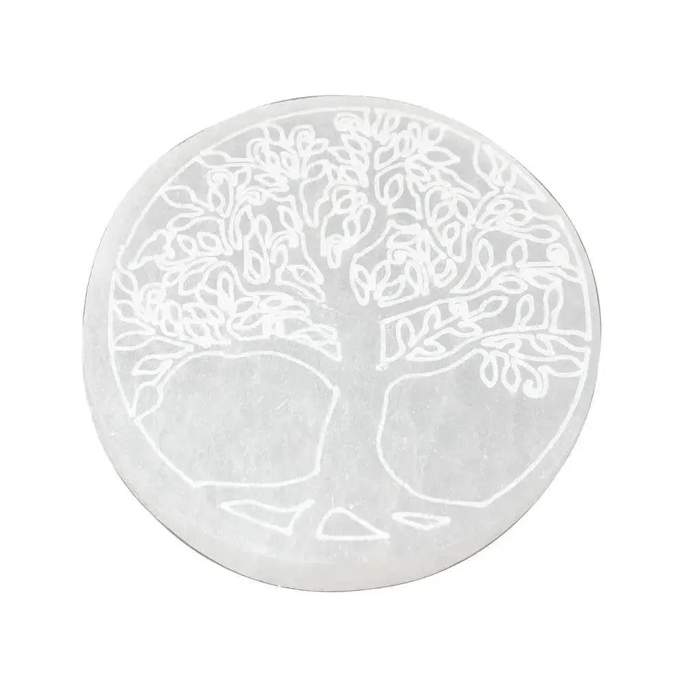 Metaphysical Tools - Crystal Charging - Selenite - Tree of Life