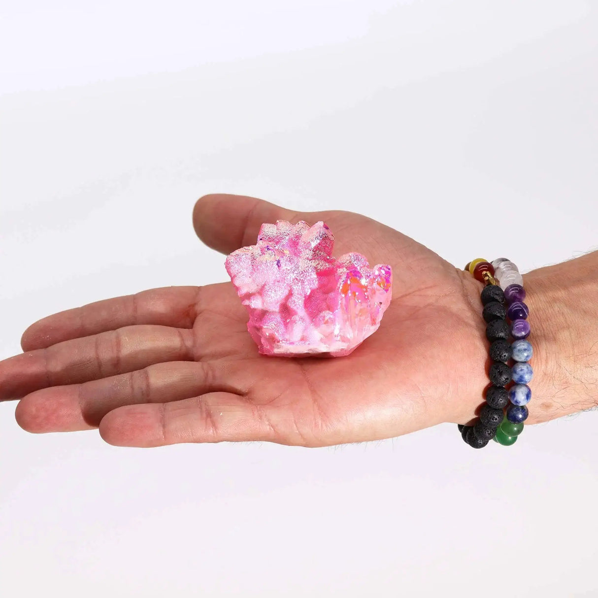 Stone - Aura Rose Halo Quartz Specimen