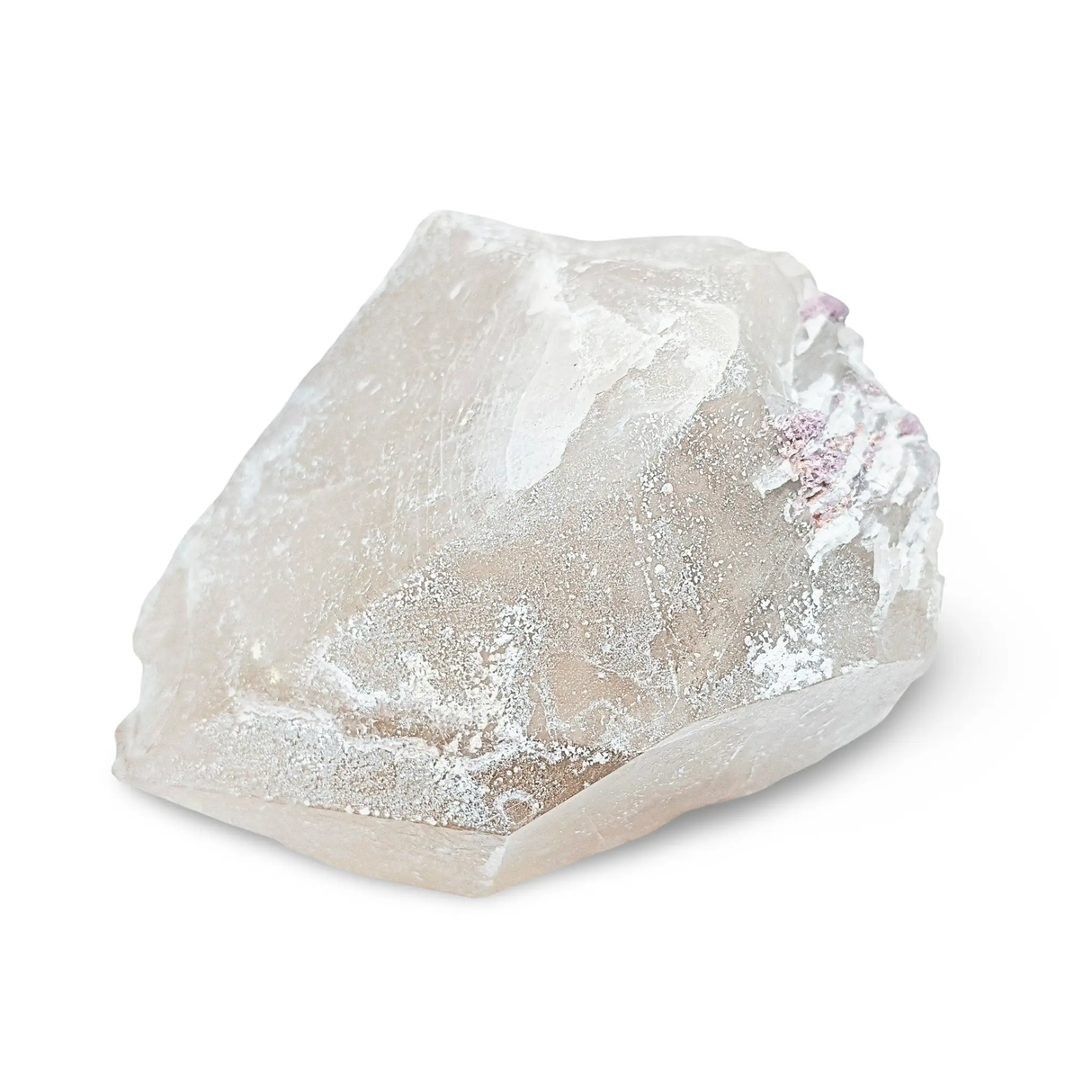 Lepidolite in quartz matrix rock specimen, lilac crystals, 1470g, by Pür Sérénité