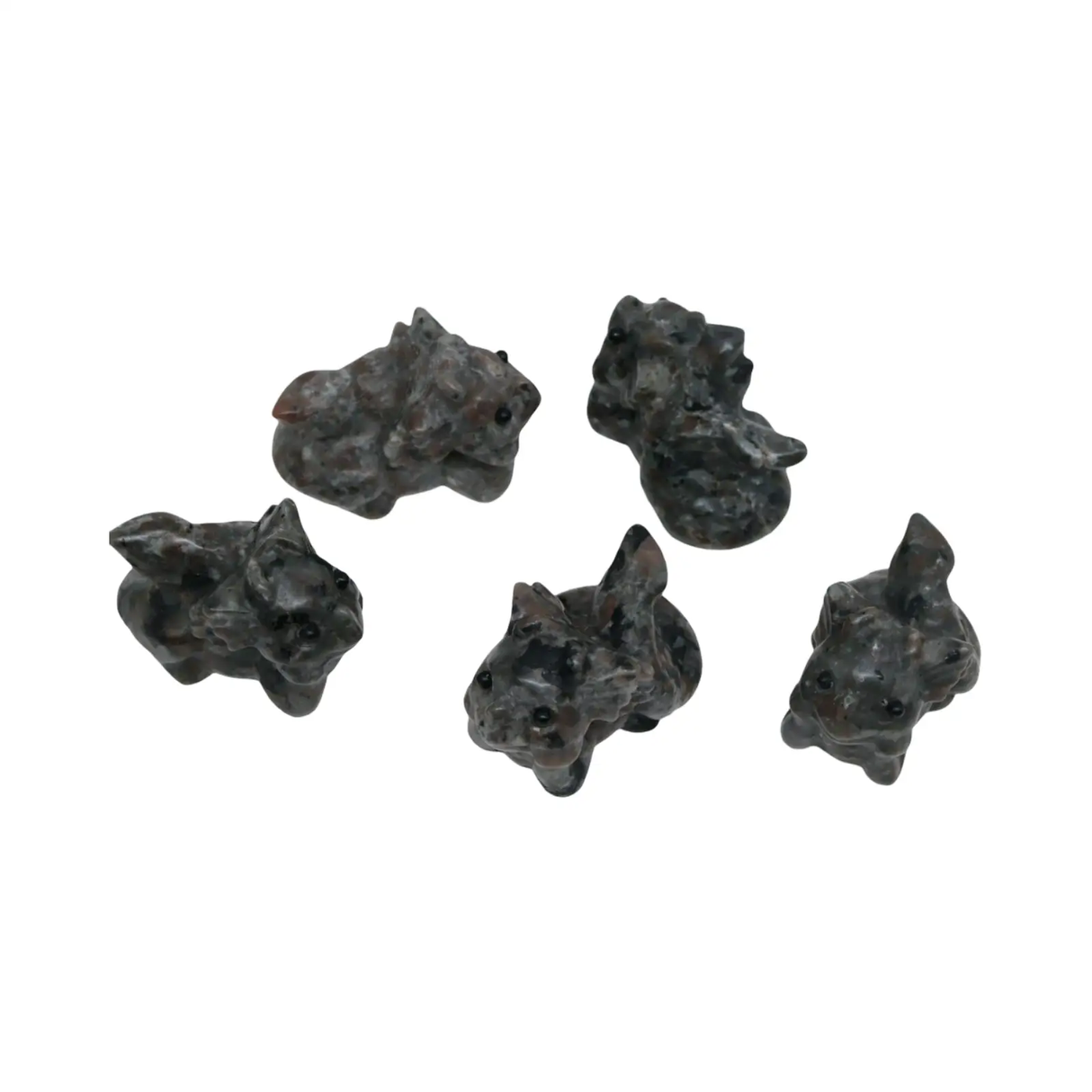 Stone - Natural Syenite Crystal - Sculpture - Dragon