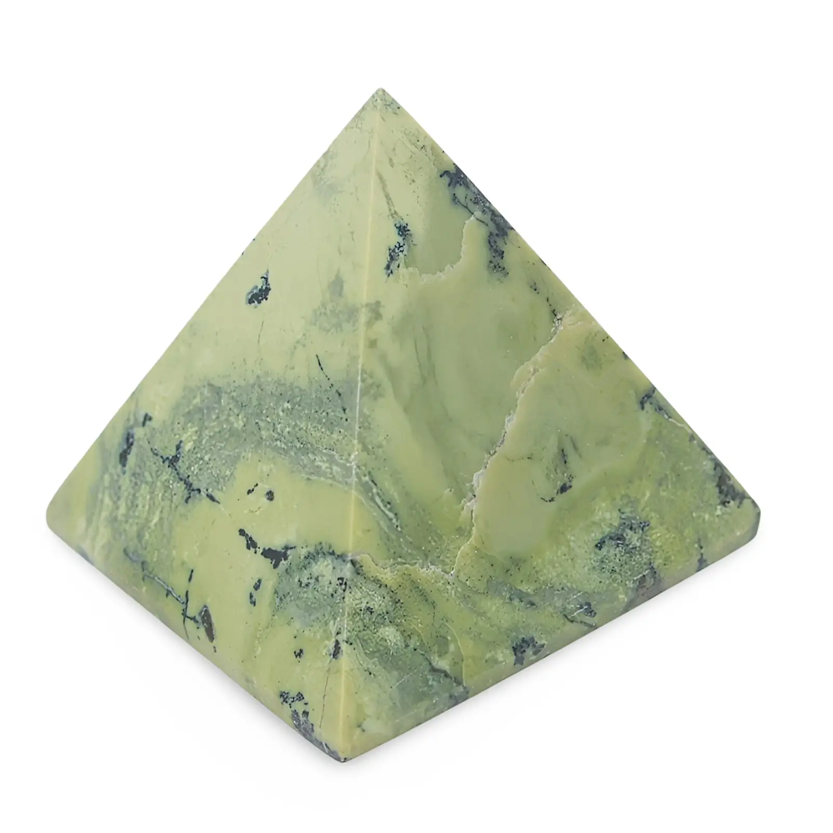 Stone Specimen – Serpentine Pyramid – 162g – 2.2" – Peru
