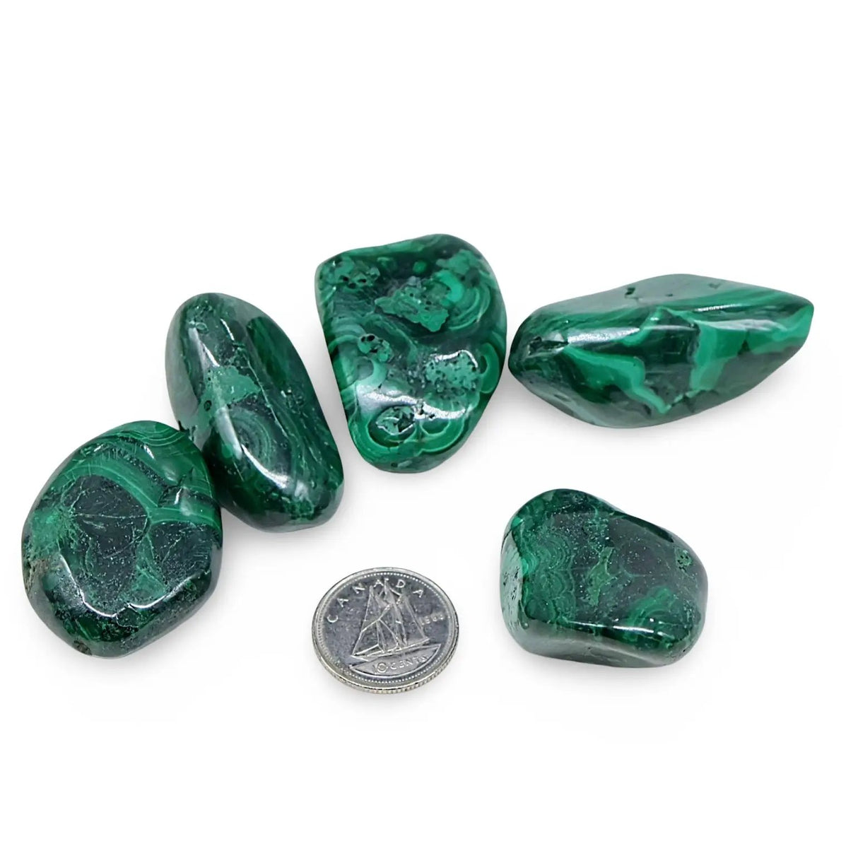 Stone - Malachite - Tumbled - 20g to 30g