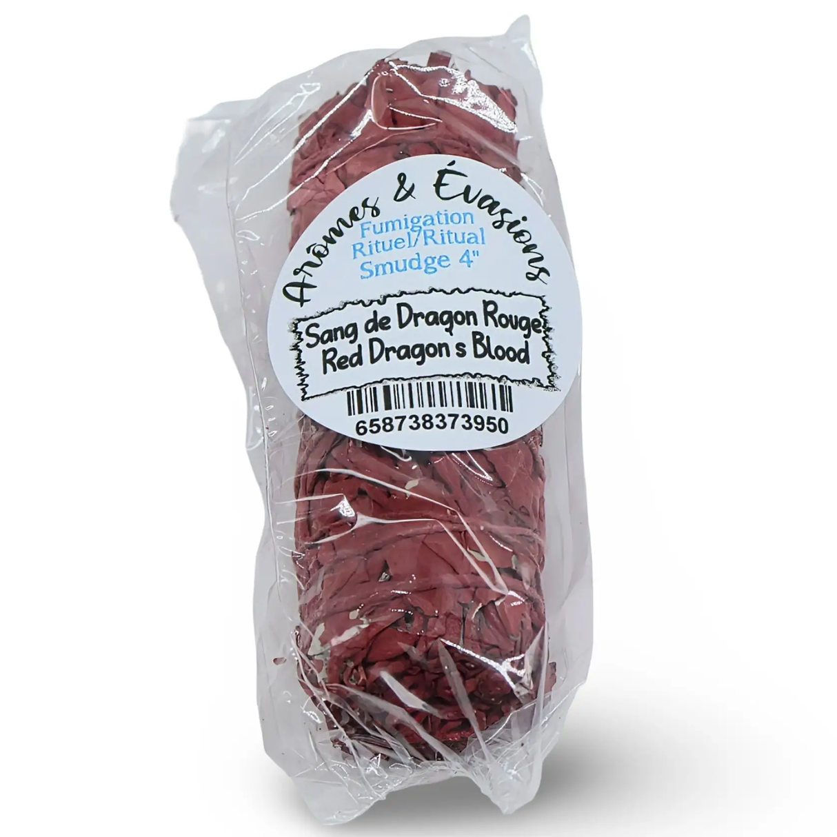 Smudging Incense Stick - Sage & Red Dragons Blood - 4"