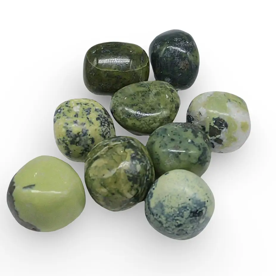 Stone - Serpentine AAA - Peruvian - Tumbled - Pür Sérénité