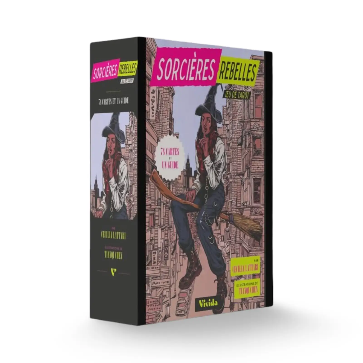 Astro Tarot Oracle Sorcières Rebelles tarot deck by Pür Sérénité – French edition