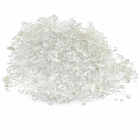 Stone - Tumbled Chips - Crystal Quartz - 2 to 4mm 10 g