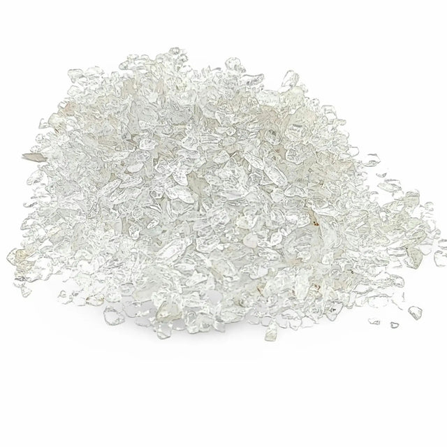 Stone - Tumbled Chips - Crystal Quartz - 2 to 4mm 10 g