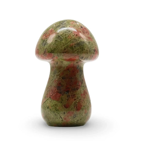 Stone - Unakite - Sculpture - Mushroom