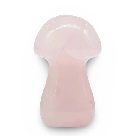 Stone - Rose Quartz - Sculpture - Mushroom