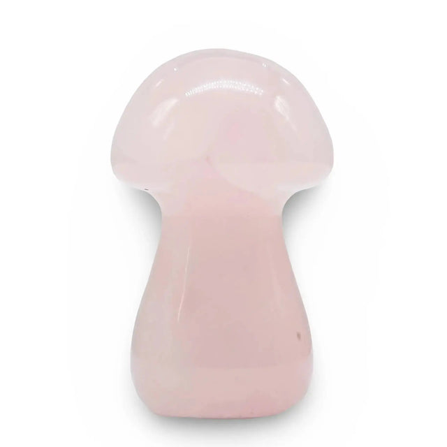 Stone - Rose Quartz - Sculpture - Mushroom