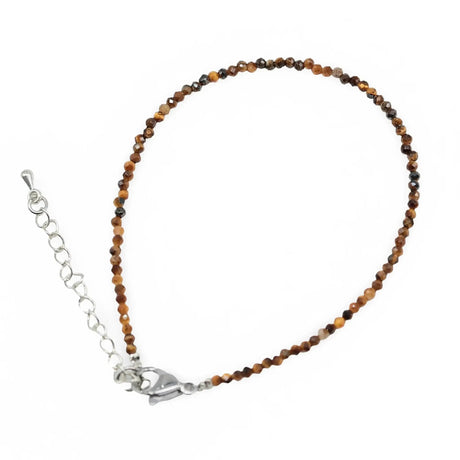 Bracelet - Tiger Eye - Faceted - 2mm