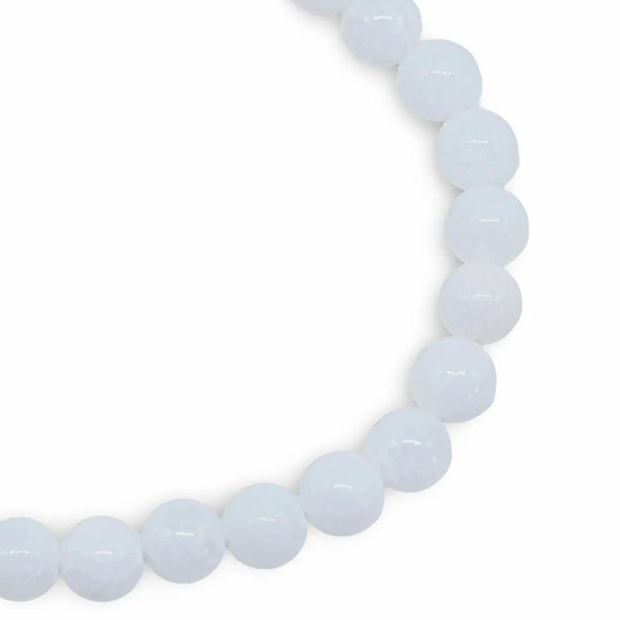 Bracelet - White Jade - 6mm