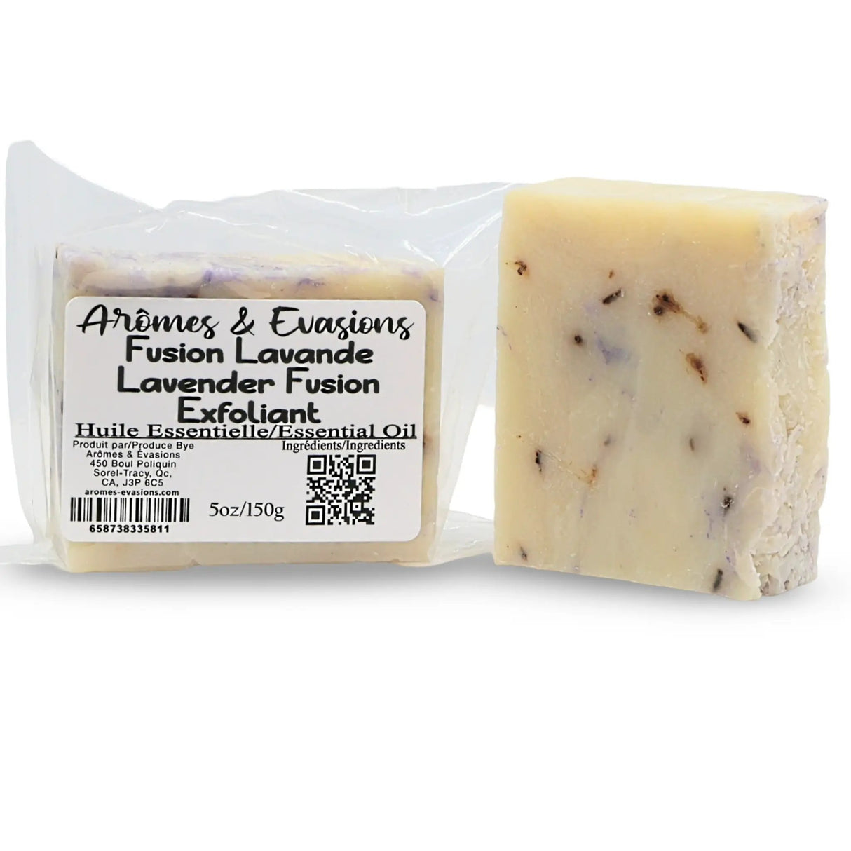 Soap Bar - Cold Process - Lavender Fusion - 5oz