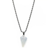 Necklace - Mini Cone - Opalite