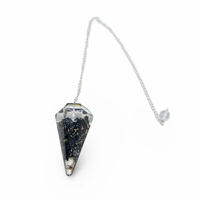 Pendulum - Orgonite Cone - Shungite Gemstone