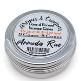 Incense - Backflow Cones - Arruda Rue - 8 Cones