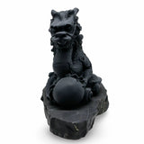 Stone - Dragon Carved Shungite Stone - Rough - 269g