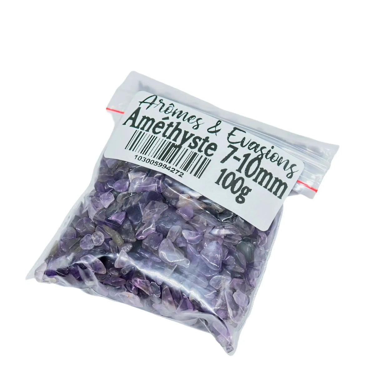 Stone - Tumbled Chips - Amethyst - 7 to 10mm 100 g